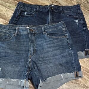 Sonoma Blue Denim Cutoff Shorts - Two Tones